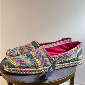 TOMS Womens Alpargata Rope Slip on shoes 8.5